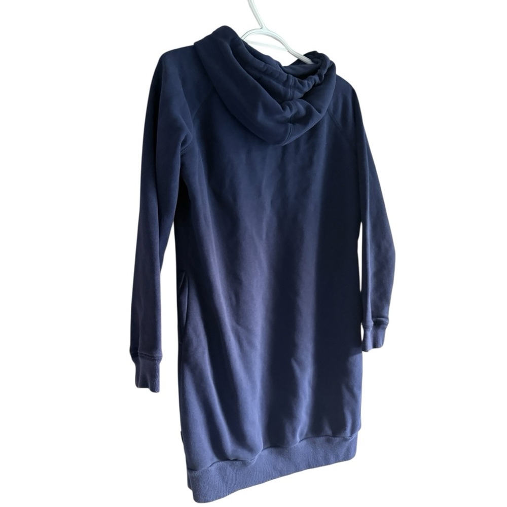 Roxy Navy Hoodie Tunic Length Dress/Hoodie, Vintage, Size Medium - Picture 6 of 10